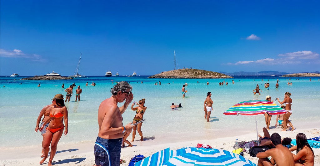 Playa de Ses Illetes, en Formentera