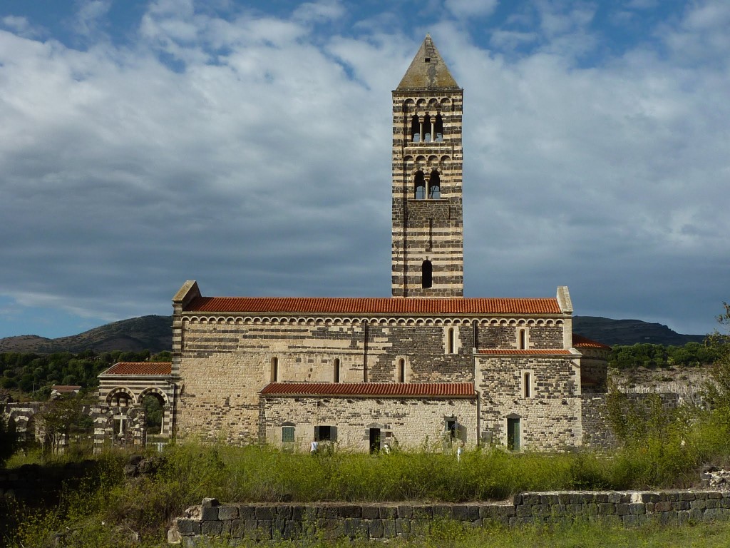 Cerdeña Sassari Iglesia Santissima Trinita di Saccargia